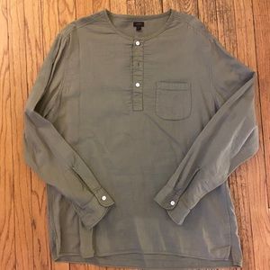 Garment dyed Henley